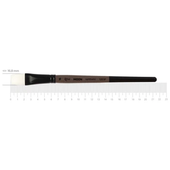 Пензель Rosa MOON 1203F синтетика пласка №16 к.р (4823098542407)