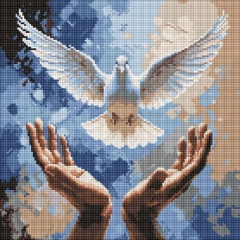 Алмазна мозаїка Ideyka Руки добра 40 x 40 см (4823104379331)