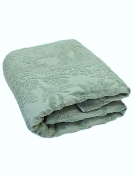 Простирадло махрове Parisa Home 200*220 Зелене