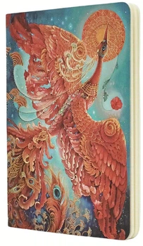 Блокнот Paperblanks Cahier Птицы счастья – Жар-птица А5 80 страниц в линию (9781408763162)