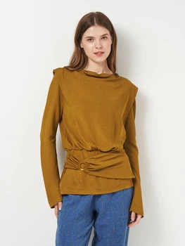 Футболка жіноча Zara 4437/725 M Коричнева (04437072515037)