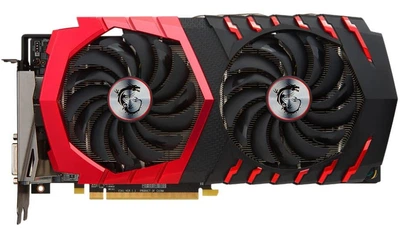 Видеокарта MSI AMD Radeon RX 480 4Gb Gaming X (RX 480 GAMING X 4G) (GDDR5, 256 bit, PCI-E v3.0) Б/у