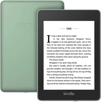 Електронна книга Amazon Kindle Paperwhite 10th GEN 8GB HD-екран Підсвітка Sage - Refurbished