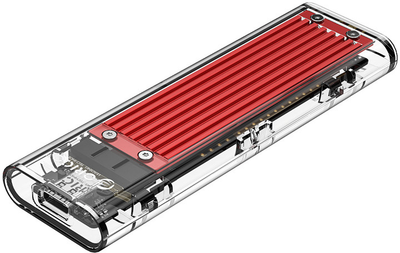 Obudowa dysku Orico TCM2-C3 M.2 NVME USB-C Red (6942227137838)