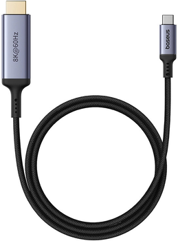Кабель Baseus BS-OH064 USB-C - HDMI 1.5 м Black (6932172650803)