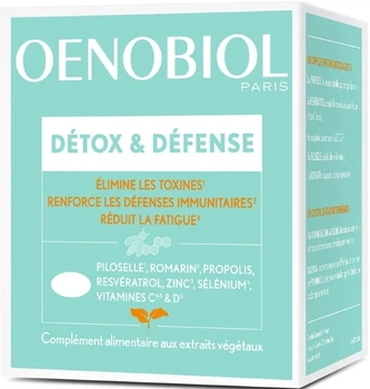 Энобиоль Детокс и Защита Oenobiol Détox & Défense - Для улучшения иммунитета, детоксикации и повышения защитных сил организма