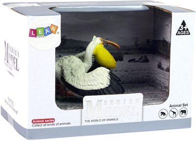 Figurka kolekcjonerska Lean Toys Zwierzęta Świata Pelikan 6 cm (5905214970710)