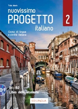 Книга Progetto Italiano Nuovissimo 2 (B1-B2) Libro dello studente + DVD