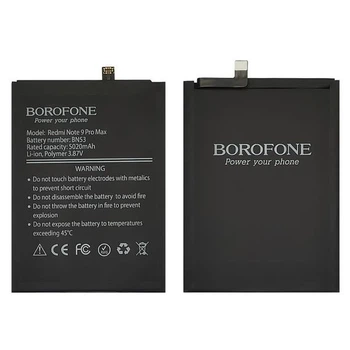 Аккумулятор BN53 для Xiaomi Redmi Note 9 Pro, Redmi Note 10 Pro, (Borofone)