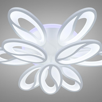 Люстра 150w Diasha с пультом и подсветкой 8090/6+3WH LED 3color dimmer