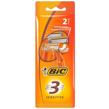 Бритва Bic 3 Sensitive 2 шт. (3086123221673)