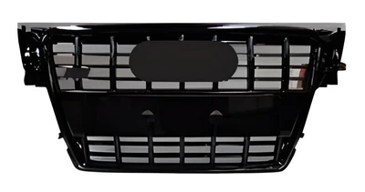 Передня решітка RS-style (2007-2011, чорна ) для Ауди A4 B8 рр