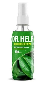 Cпрей-полироль DR HELP для листьев 300 мл Киссон