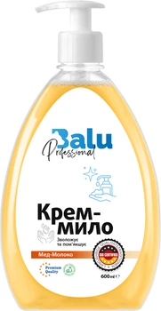 Жидкое крем-мыло BALU Мед-Молоко 600 мл
