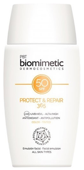 Сонцезахисний праймер для обличчя Biomimetic Protect & Repair 365 Color SPF 50 50 см (8412971343406)