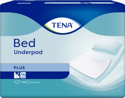 Пеленки впитывающие Tena Bed Plus 60х40 см 40-шт