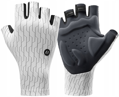 Велорукавички Rockbros для шосе S White/Black (5907769373961)