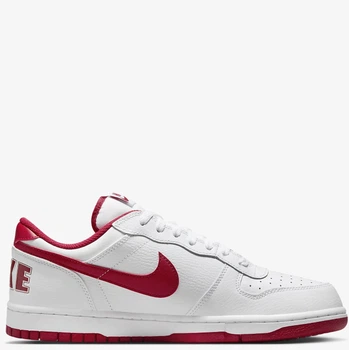 Sneakersy męskie Nike Big Low 355152-150 40.5 (7.5US) Biało-czerwone (659658341364)