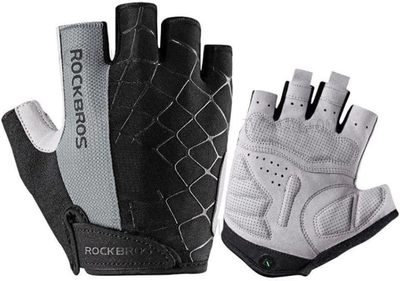 Велорукавички RockBros S109GR S Grey (5907769312656)