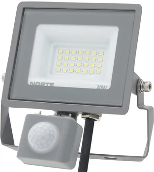 Прожектор NORTE Spotlight 20W IP65 6500К с датчиком движения (1-NSP-1222)