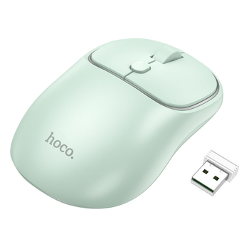 Мышь беспроводная bluetooth Hoco GM25 Royal dual-mode Мятный