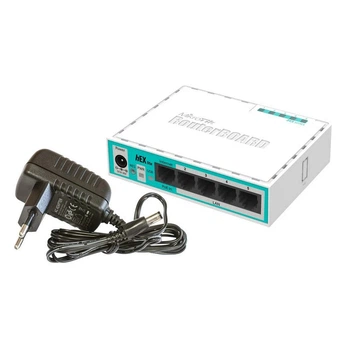 Маршрутизатор MikroTik RouterBOARD RB750UPr2 hEX PoE lite (650MHz/64Mb, 1xUSB, 5х100Мбит, PoE in)