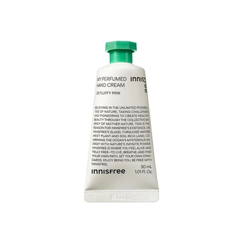 Парфумований крем для рук Innisfree Jeju life Perfumed Hand Cream 02 Fluffy Pink 30 ml