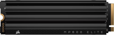 SSD диск Corsair MP600 ELITE with heatsink 1TB NVMe M.2 2280 PCIe 4.0 x4 3D NAND TLC (CSSD-F1000GBMP600EHS)