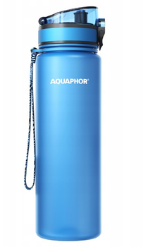 Butelka filtrująca na wodę Aquaphor City 800 ml Niebieska (4744131019543)