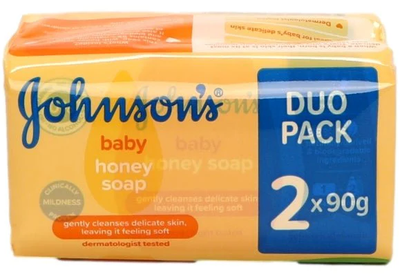 Мыло Johnson's Baby 2 x 90 г с Медом