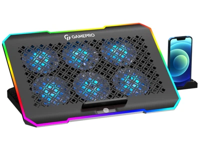 Охлаждающая подставка для ноутбука до 15,6 дюймов GamePro GPCP-660 6xfans