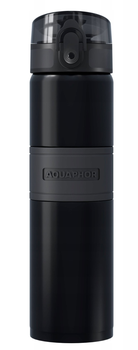 Термопляшка Aquaphor CITY COOL 500 мл Чорна (4744131018942)