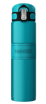 Butelka termiczna Aquaphor 480 ml Zielona (4744131017020)