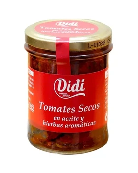 Помидоры вяленые Didi Tomates Secos в масле с ароматными травами 190 г