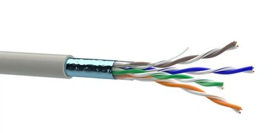 Кабель внутренний F/UTP КПВЕ-ВП кат. 6 250МГц 4x2x0.57 305м PVC серий Одескабель 49342m305