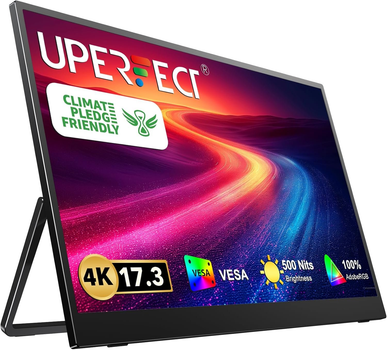 Портативный монитор 17.3" UPERFECT 4K IPS 60 Гц Б/В