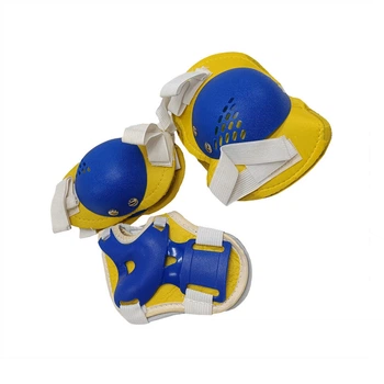 Комплект захисний дитячий Bambi MS 0032-2(Yellow) наколінники, налокітники, зап'ястя