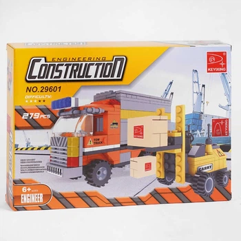 Детский конструктор Ausini. “Погрузочная техника”, 279 деталей. Multicolor (9621)
