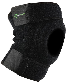 Наколінник спортивний Rockbros для колінного суглоба L Black (LF1106L)