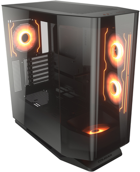 Корпус для ПК Cougar FV270 RGB Midi-Tower EATX, ATX, MicroATX, Mini-ATX, CEB без БР Black