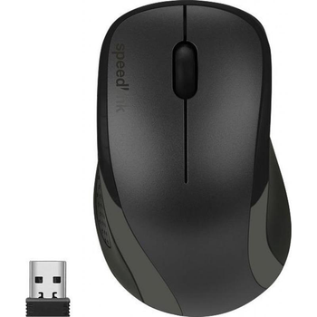 Мишка бездротова оптична SpeedLink Kappa 1600dpi на батарейках Black (SL-630011-BK)