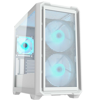 Корпус для ПК Cougar MX600 Mini RGB Mini-Tower MicroATX, MiniITX без БЖ White