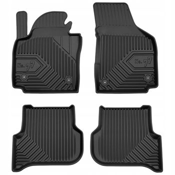 Комплект автомобільних килимків Frogum No.77 для SEAT Altea / Volkswagen Golf Plus 2004–2015 4 шт (5902643441170)