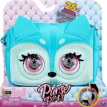 Интерактивная сумочка Блуфокси Spin Master Purse Pets Fierce Fox Interactive Kids Toys