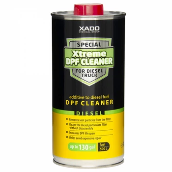Очисник сажового фільтра XADO Xtreme DPF Cleaner for Diesel Truck 500 мл ХА 31027