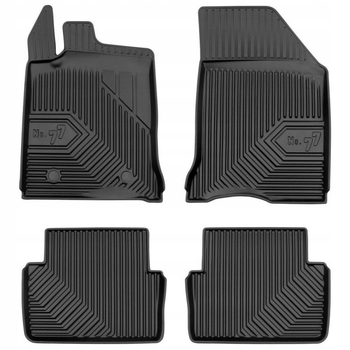 Комплект автомобільних килимків Frogum No.77 для Renault Laguna II 2001–2007 4 шт (5902643441729)