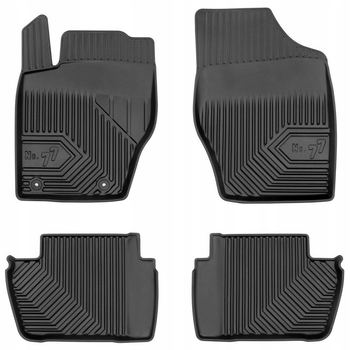 Комплект автомобільних килимків Frogum No.77 для Peugeot 307 2001–2008 4 шт (5902643441712)