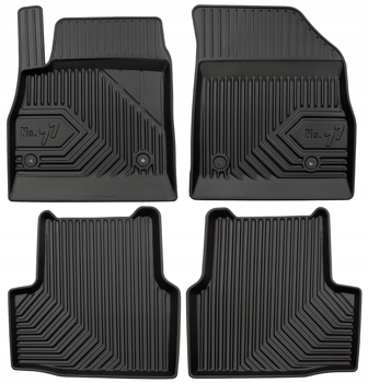 Комплект автомобільних килимків Frogum No.77 для Mazda 2 II 2007–2014 4 шт (5902643442184)