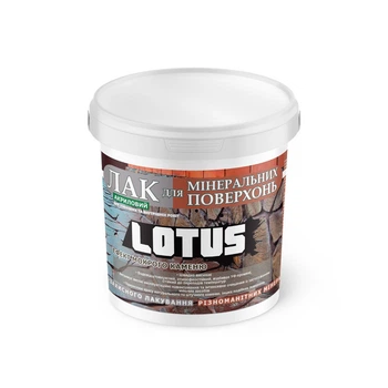 Лак акриловый для минеральных поверхностей 0.5 л Глянец LOTUS