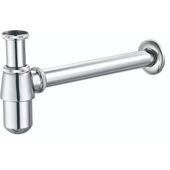 Сифон для раковины Champion Siphon-01 1 1/4” без выпуска под донный клапан латунь/хром с антизапахом (AC3572)